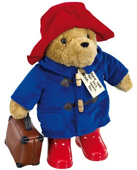 Retired Other - PADDINGTON BEAR WITH SUITCASE 38CM