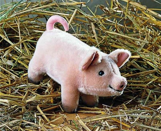 Retired Kosen Animals - PIGLET 17CM <BR>