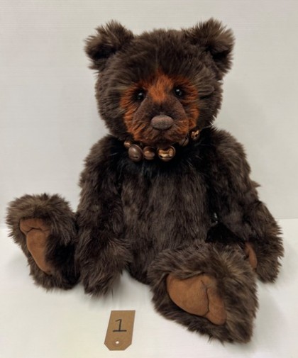 Pre-Loved - Charlie Bears - PRE-LOVED: CHARLIE BEARS LEONARD 20.5" (SF014)