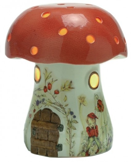 Retired Bears and Animals - BRAMBLE TOADSTOOL NIGHT LIGHT RED