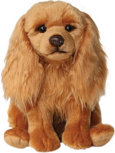 Dog Breeds - CAVALIER RUBY SOFT TOY DOG 30.5CM