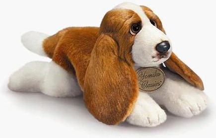 Retired Bears and Animals - BASSETT HOUND 12"