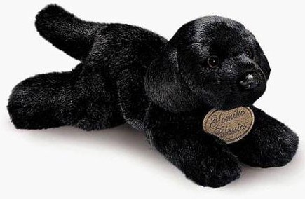 Retired Bears and Animals - BLACK LABRADOR 12"