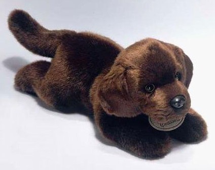 Retired Bears and Animals - CHOCOLATE LABRADOR 12"