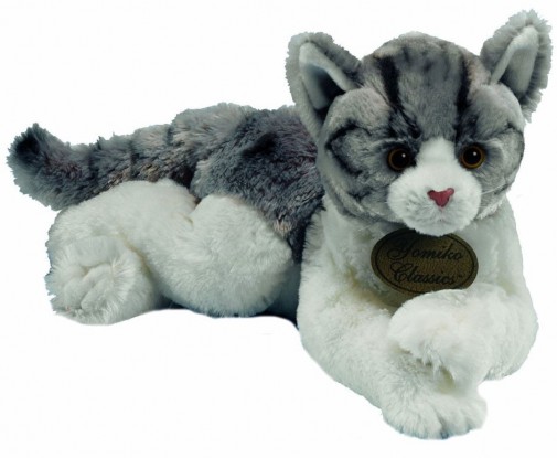 Retired Bears and Animals - GREY TABBY CAT 16"