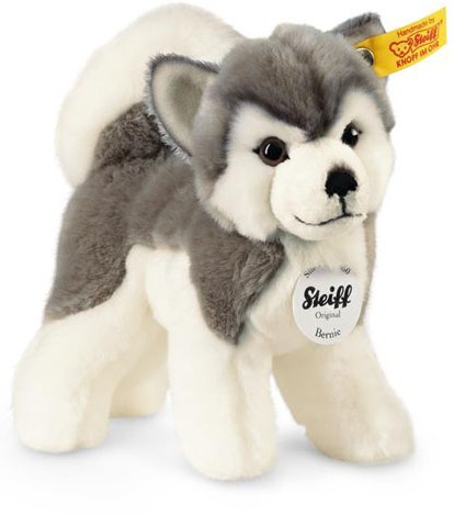 Retired Steiff Bears - BERNIE HUSKY 17CM