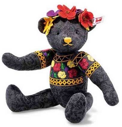 Retired Steiff Bears - DESIGNERS CHOICE FRIDA TEDDY BEAR 29CM