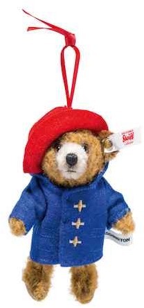 Retired Steiff Bears - PADDINGTON BEAR ORNAMENT 11CM