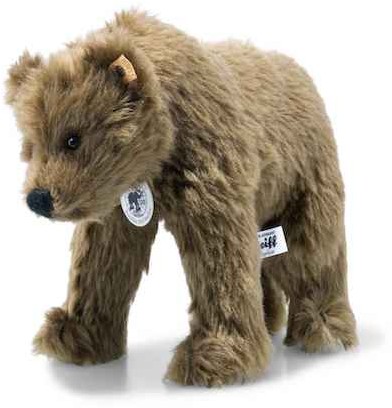 Retired Steiff Bears - SHAGGY BEAR REPLICA 1914 22CM