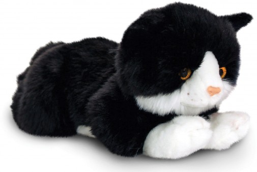 Retired Bears and Animals - SMUDGE BLACK & WHITE CAT 30CM