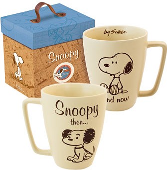 Retired Bears and Animals - SNOOPY STONEWARE MUG 11.5CM