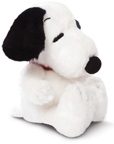 Snoopy Snoopy Sitting 11" Soft Plush Cuddly Toy by Aurora Peanuts 