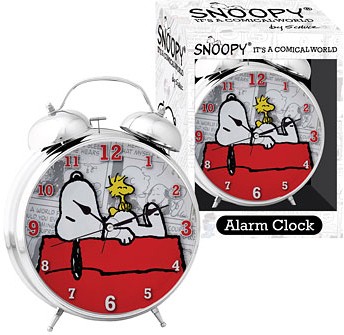 Retired Bears and Animals - SNOOPY ALARM CLOCK 12CM