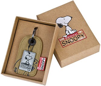 Retired Bears and Animals - SNOOPY DOGTAG KEYRING
