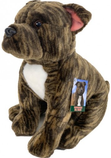 Retired Faithful Friends - STAFFORDSHIRE BULL TERRIER BRINDLE 30.5CM