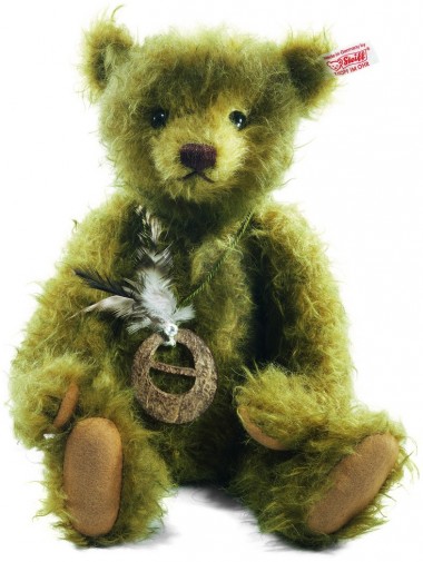 Retired Steiff Bears - JULES THE JUNGLE TEDDY BEAR 34CM