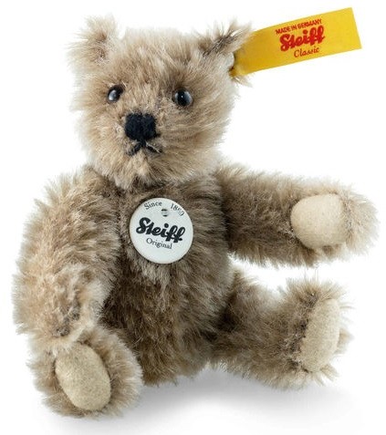 Retired Steiff Bears - CLASSIC 1950 TEDDY BEAR CARAMEL 10CM