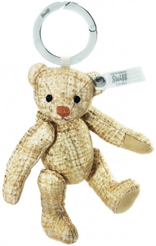 Retired Steiff Bears - AURELIUS TEDDY BEAR KEYRING 11CM