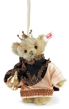 Retired Steiff Bears - CASPAR TEDDY BEAR ORNAMENT 10CM