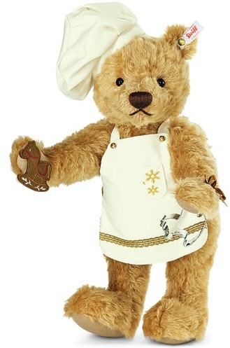 Retired Steiff Bears - CHRISTMAS BAKER 40CM