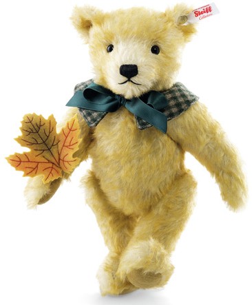 Retired Steiff Bears - STEIFF CLUB EDITION 2016 MAPLE 27CM