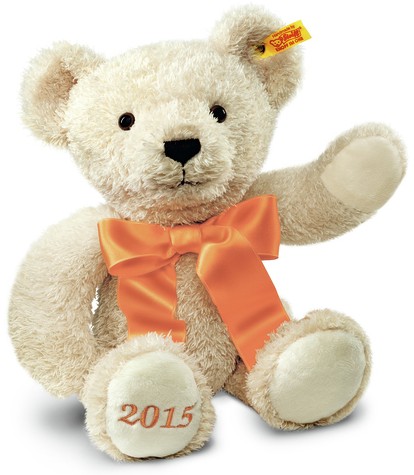 Retired Steiff Bears - COSY YEAR BEAR 2015 38CM