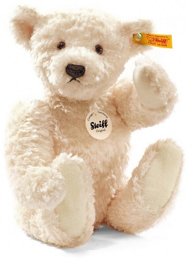 Retired Steiff Bears - ELMAR TEDDY BEAR CREAM 32CM