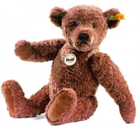 Retired Steiff Bears - ELMAR TEDDY BEAR BROWN 32CM