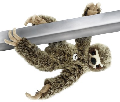 Retired Steiff Bears - ERIC MAGNETIC SLOTH 45CM