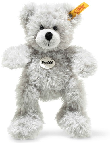 Retired Steiff Bears - FYNN TEDDY BEAR GREY 18CM