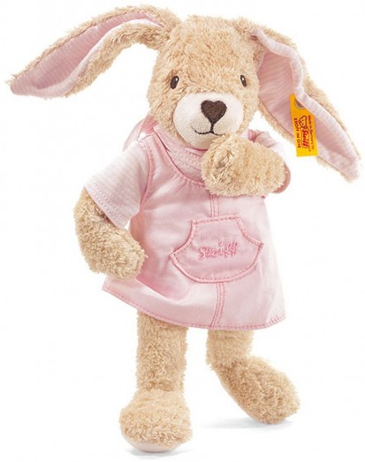 Retired Steiff Bears - HOPPEL RABBIT PINK 28CM