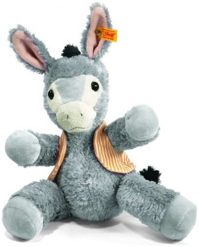 Retired Steiff Bears - ISSY DONKEY HAPPY FRIEND 28CM