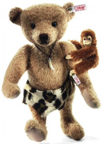 Retired Steiff Bears - JOHNNY AND JOCKO 31CM