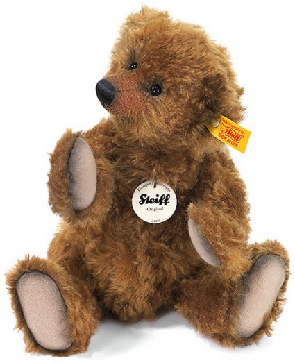 Retired Steiff Bears - JONA TEDDY BEAR CHESTNUT 28CM