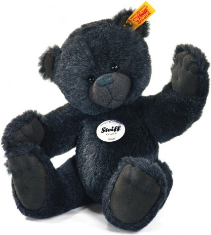 Retired Steiff Bears - KIDDY TEDDY BEAR ANTHRACITE 28CM