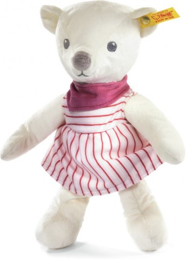 Retired Steiff Bears - KNUFFI TEDDY BEAR PINK 24CM