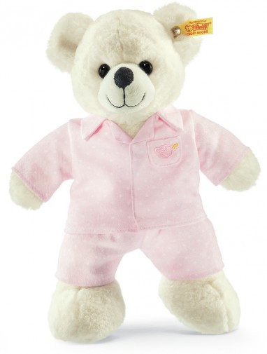 Retired Steiff Bears - LARA TEDDY BEAR IN PYJAMAS 28CM