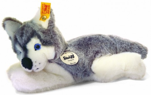 Retired Steiff Bears - LITTLE FRIEND BERNIE HUSKY 22CM