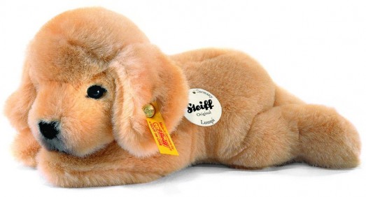 Retired Steiff Bears - LITTLE FRIEND LUMPI GOLDEN RETRIEVER 22CM