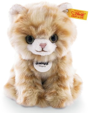 Retired Steiff Bears - LIZZY KITTEN 17CM