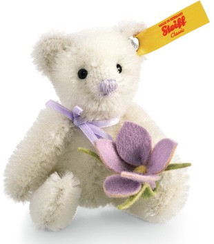 Retired Steiff Bears - MINI TEDDY BEAR CROCUS 10CM