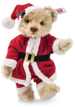 Retired Steiff Bears - MR CLAUS TEDDY BEAR 14CM