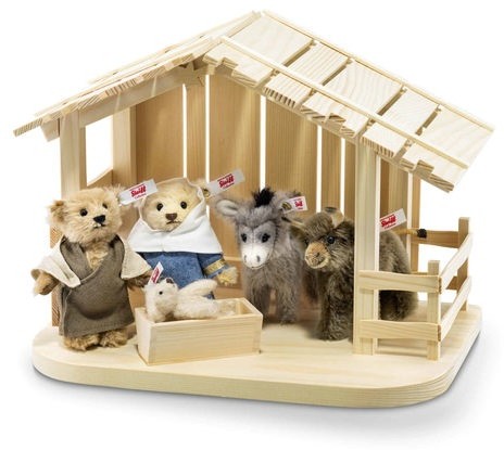 Retired Steiff Bears - NATIVITY SCENE