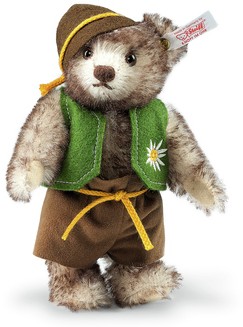 Retired Steiff Bears - PETER TEDDY BEAR 15CM