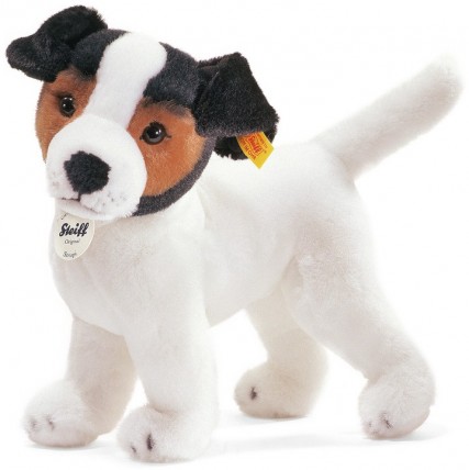 Retired Steiff Bears - STRUPY JACK RUSSELL PUPPY 25CM