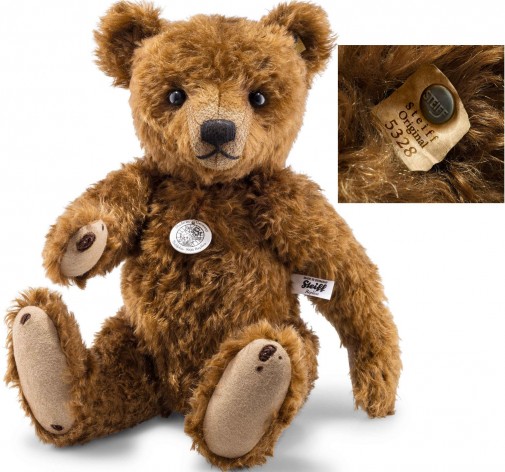 Retired Steiff Bears - TEDDY BEAR REPLICA 1906 40CM