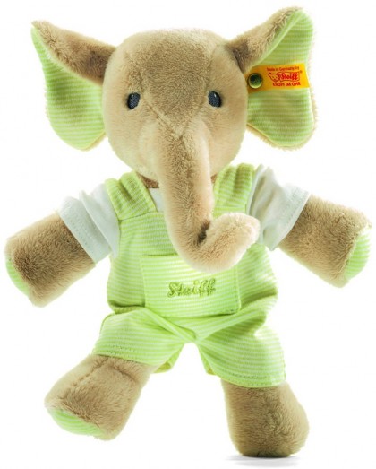 Retired Steiff Bears - TRAMPILI ELEPHANT GREEN 28CM