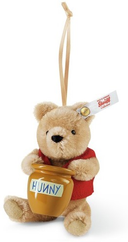 Retired Steiff Bears - WINNIE THE POOH HONEY POT 9CM