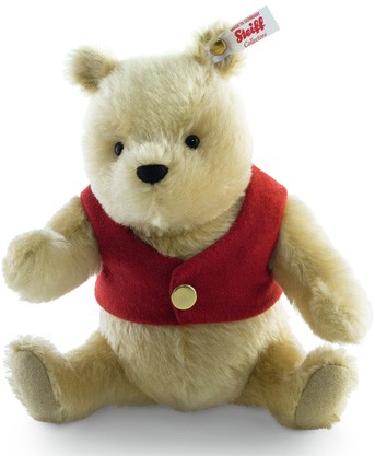 Retired Steiff Bears - WINNIE THE POOH MUSICAL 20CM