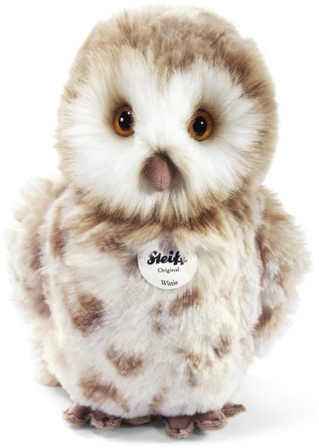 Retired Steiff Bears - WITTIE OWL 22CM